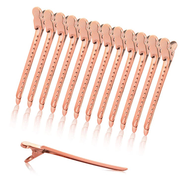 MOON COLLECTION_Duckbill hair clips steel 9.5cm/3.75
